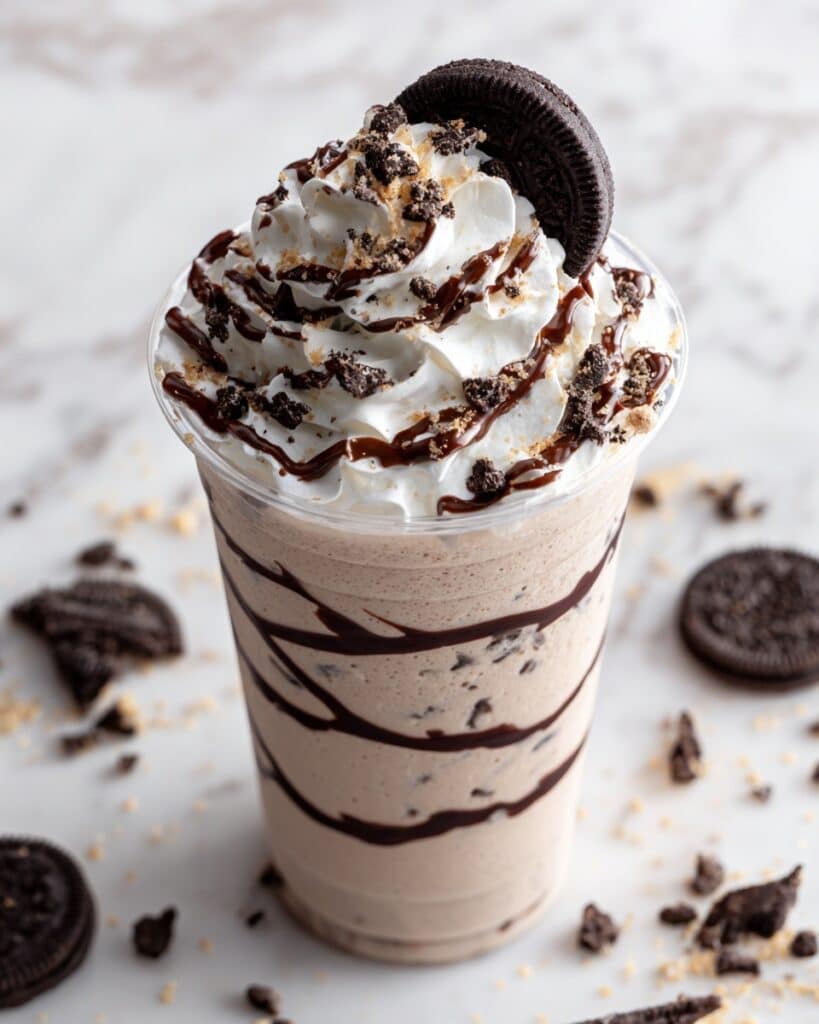 Cookies and Cream Frappe Recipe