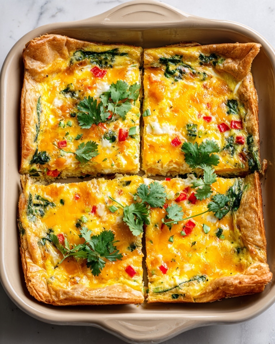 The Best Tortilla Quiche Recipe - Recipe Image
