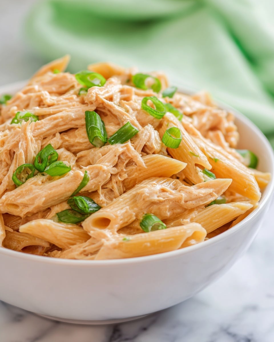 Buffalo Chicken Pasta Recipe - Recipe Image