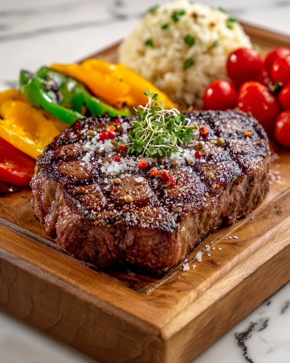 Pepper Steak with Bell Peppers and Onion Recipe