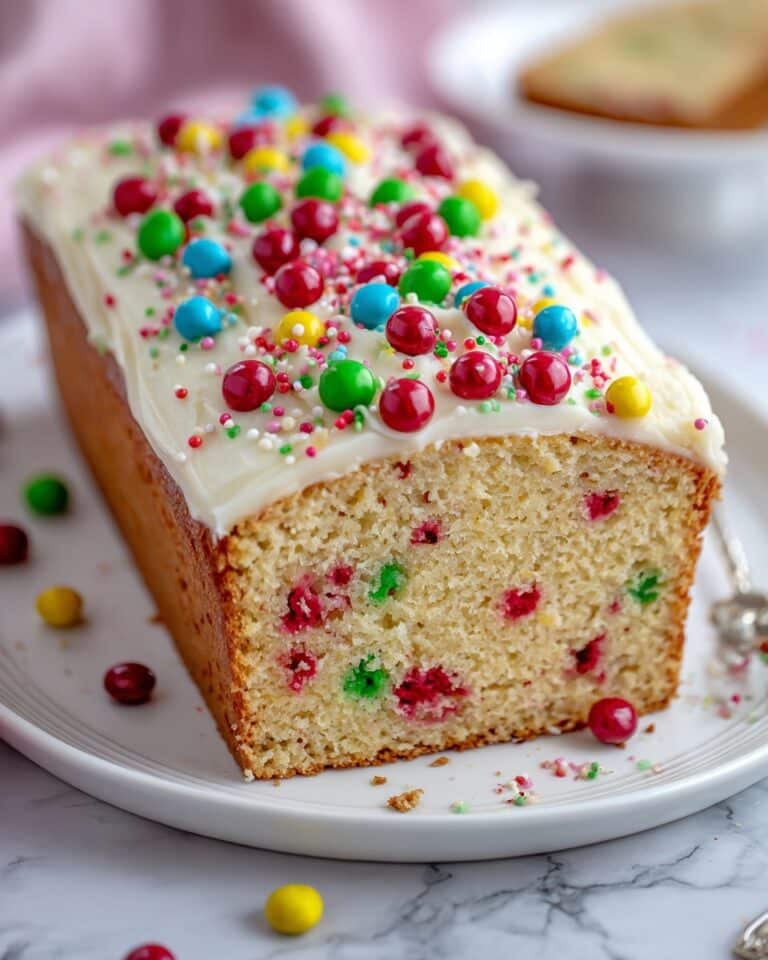 Christmas Funfetti Quick Bread Recipe