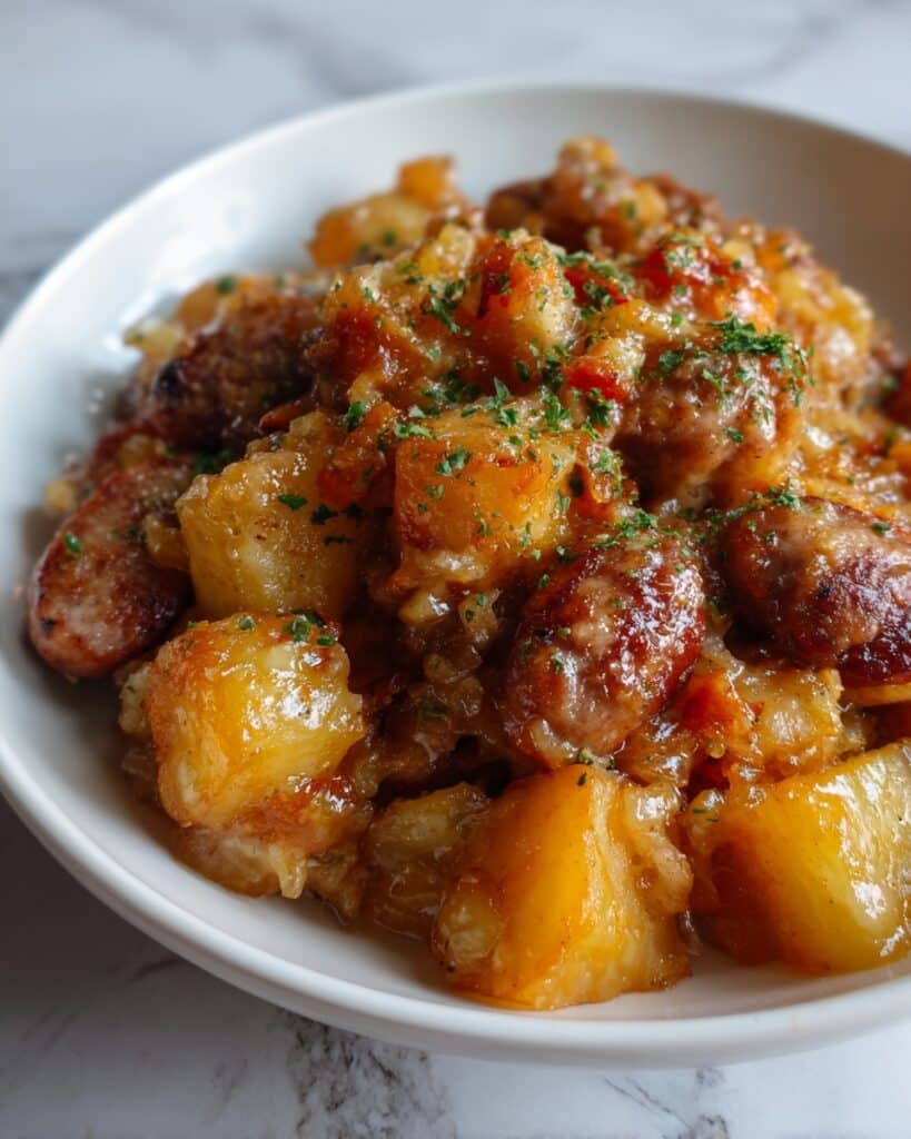 Sausage Sweet Potatoes Honey Garlic: A Delicious One-Pan Recipe for Easy Weeknight Dinners Recipe