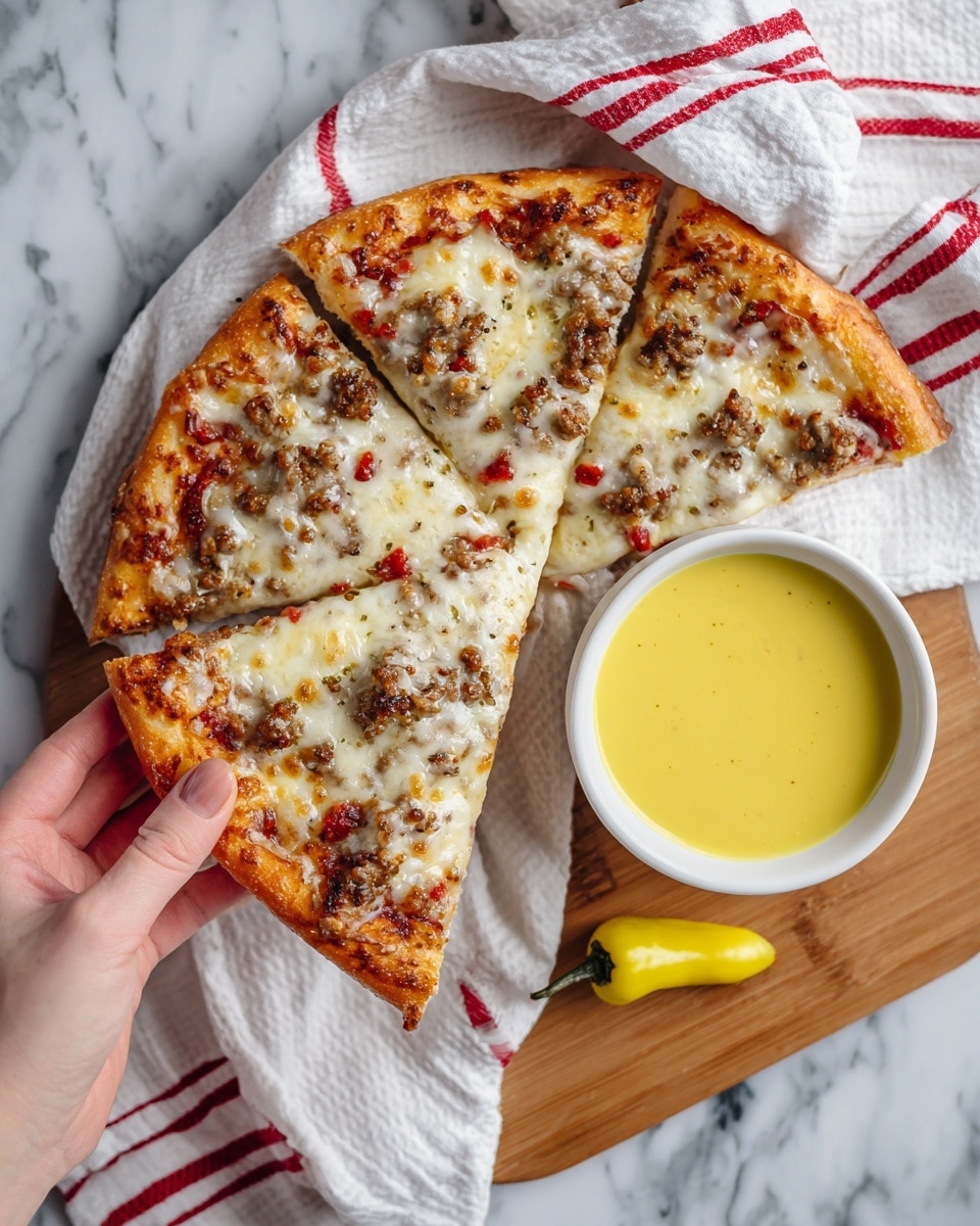 Garlic Sauce for Pizza Recipe - Recipe Image