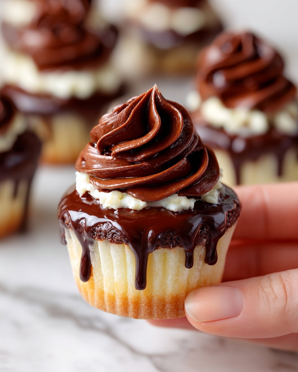 Brownie Cupcake Cheesecakes Recipe