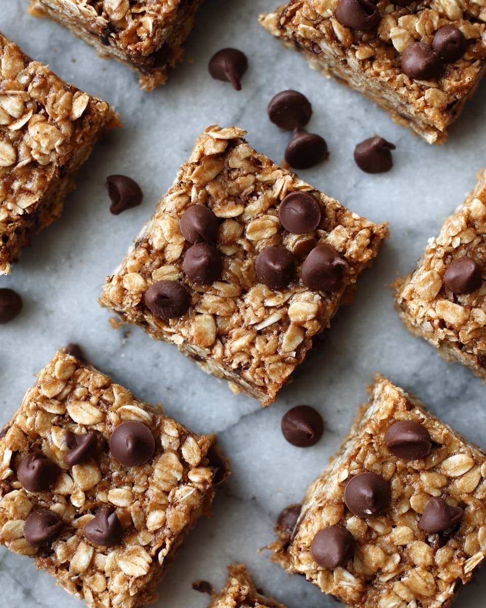 Oatmeal Chocolate Chip Bars Recipe - Recipe Image