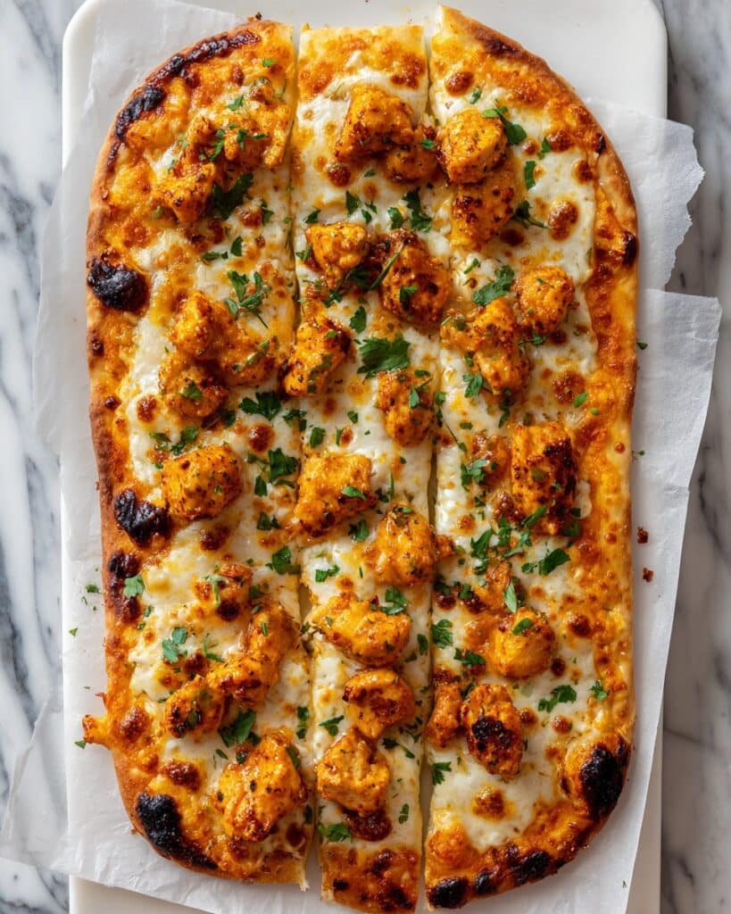 Buffalo Chicken Flatbread Recipe