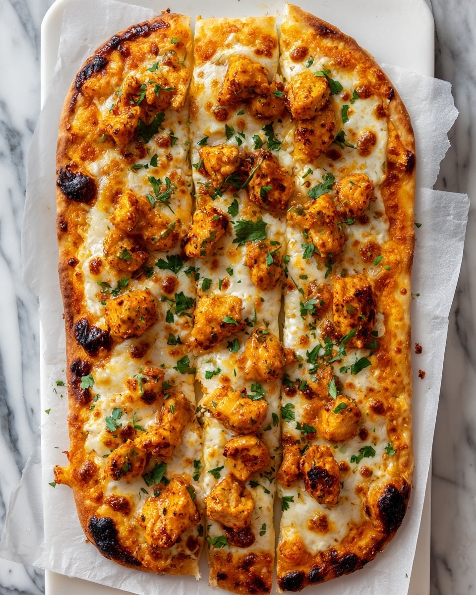 Buffalo Chicken Flatbread Recipe