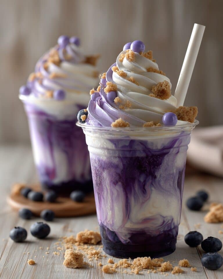 Blueberry Cheesecake Frappuccino Recipe