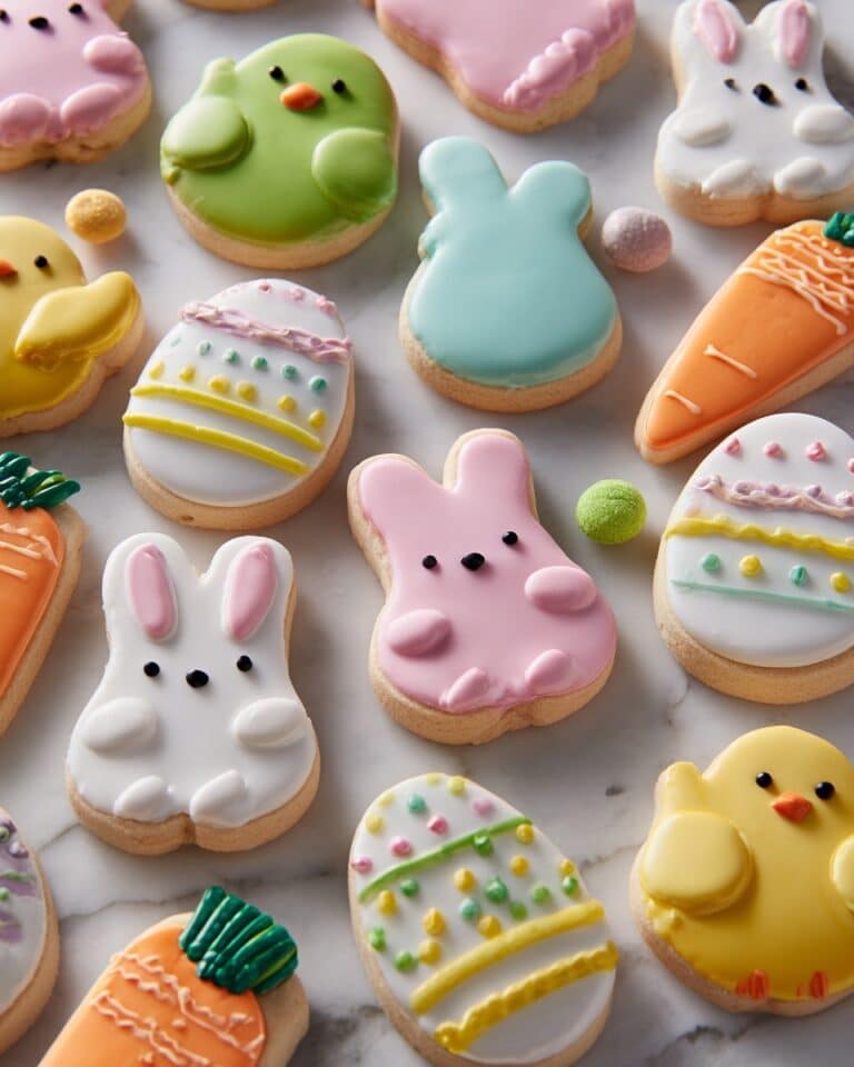 Easter Sugar Cookies with Royal Icing Recipe