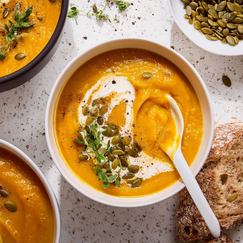 Roasted Butternut Squash Soup Recipe - Recipe Image