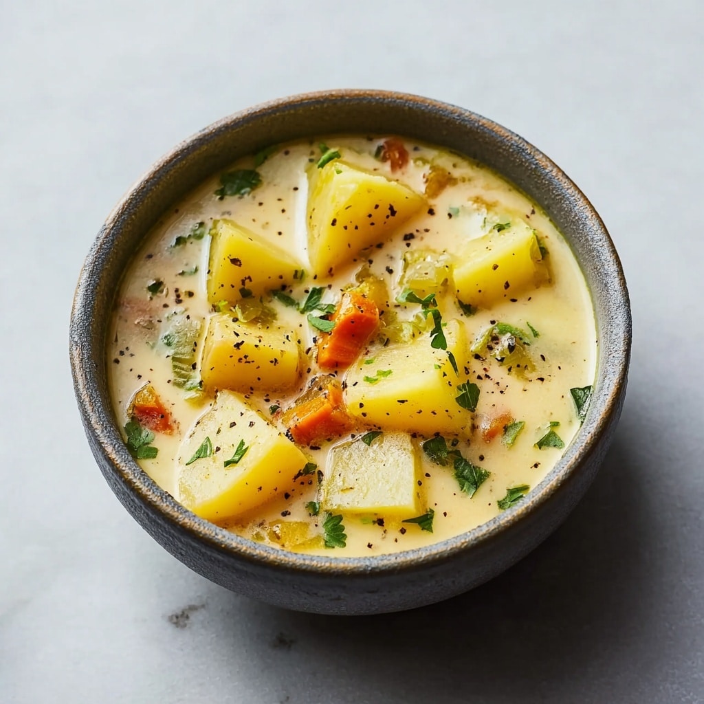 Vegan Potato Soup Recipe - Recipe Image