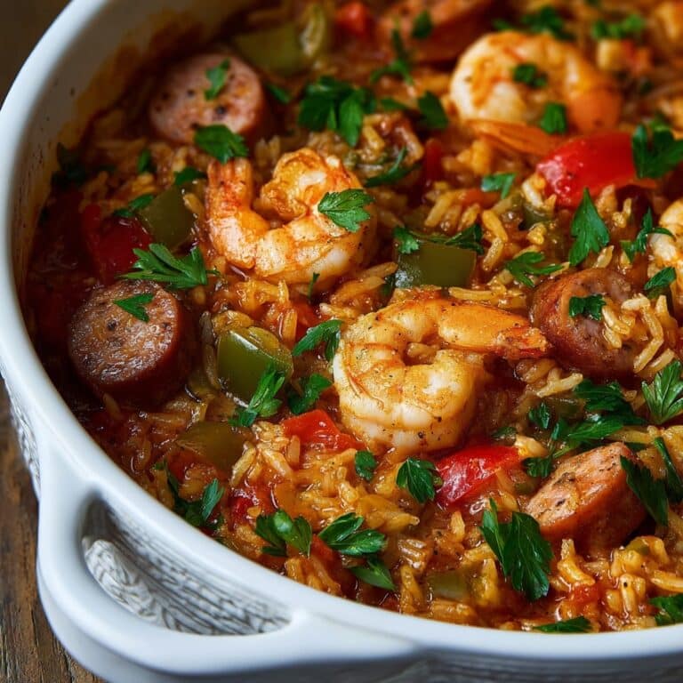 Easy Crockpot Jambalaya Recipe