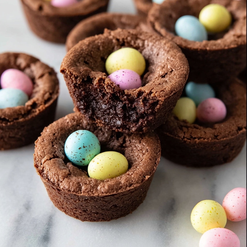Mini Egg Brownie Bites Recipe