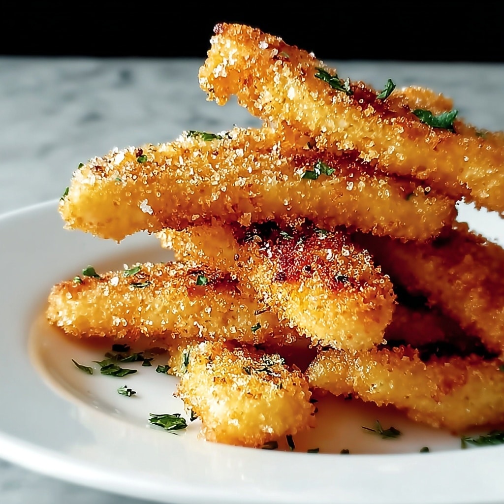 Oven-Baked Crispy Parmesan Chicken Tenders Recipe - Recipe Image