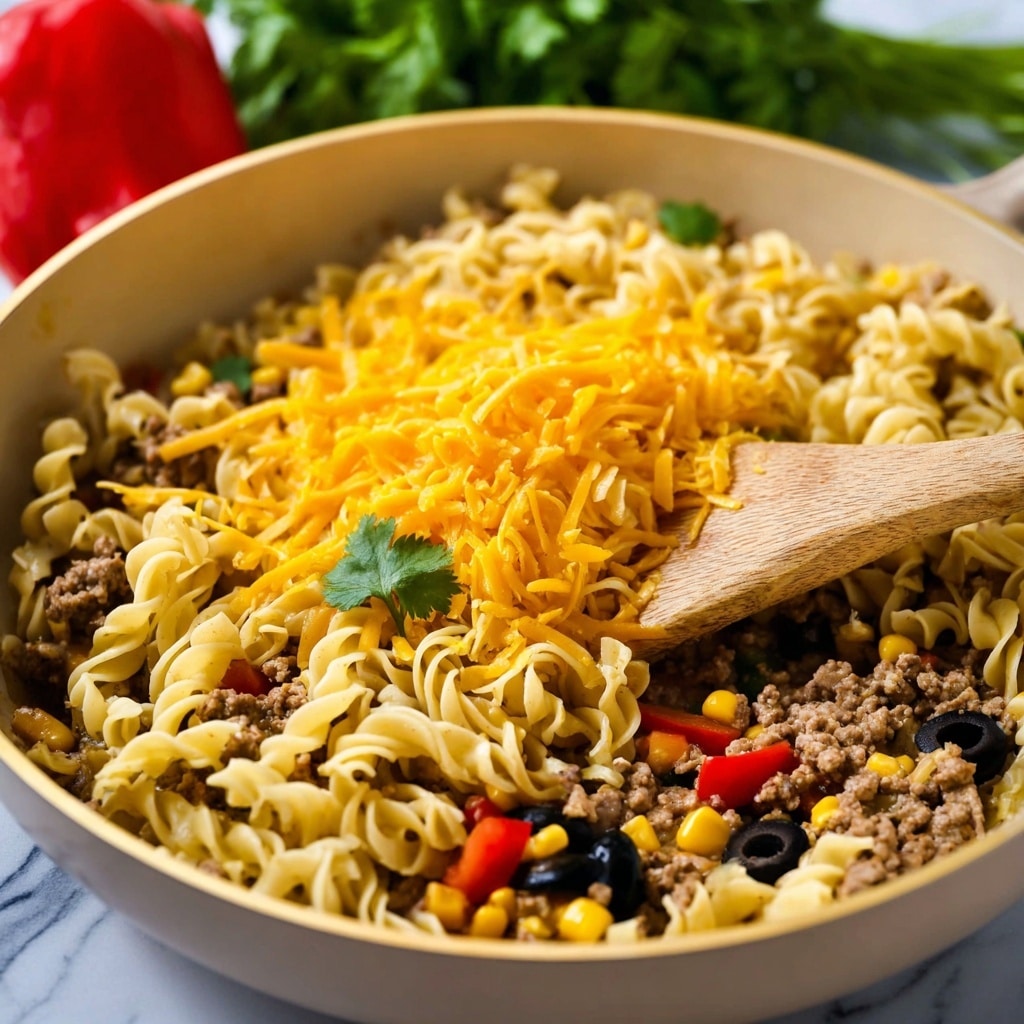 Taco Noodle Skillet Recipe - Recipe Image