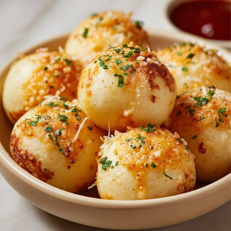 Homemade Parmesan Bread Bites Recipe