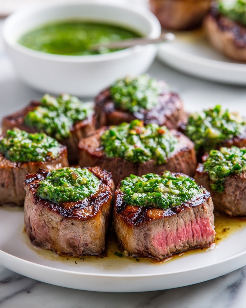 Grilled Steak with Chimichurri Sauce Recipe - Recipe Image