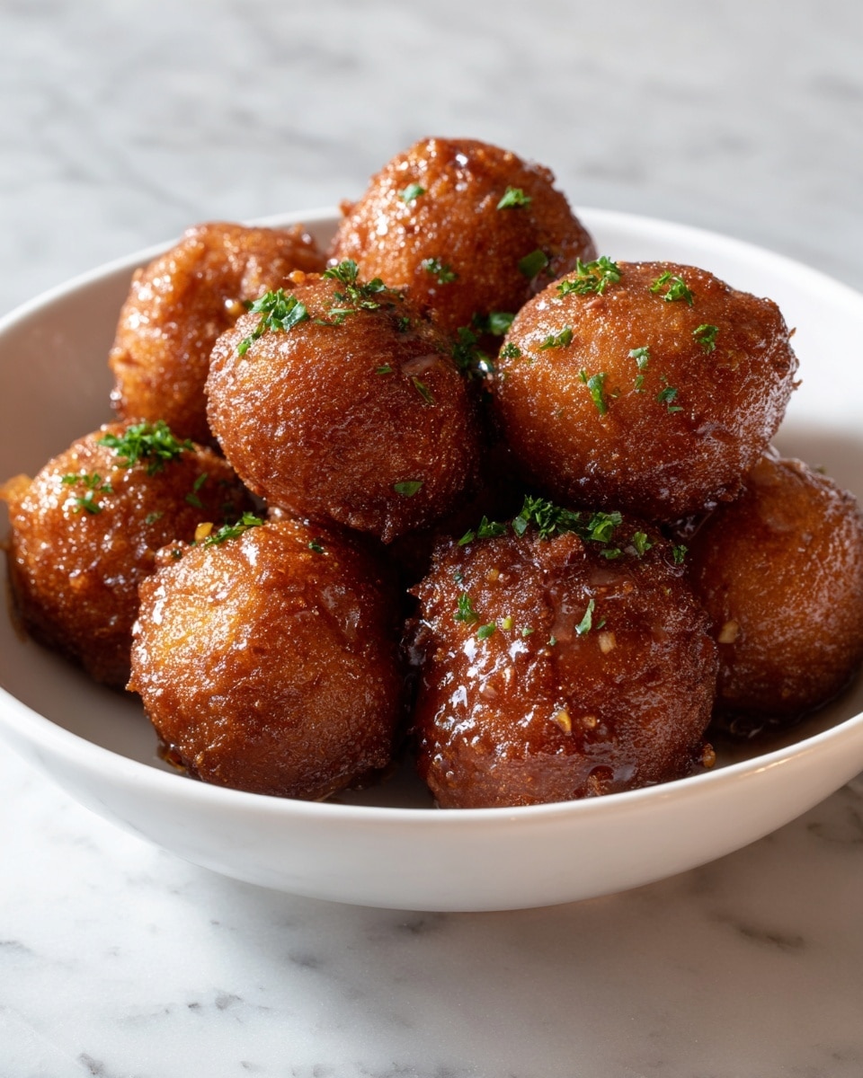 Chilli Stuffed Garlic Dough Balls Recipe - Recipe Image