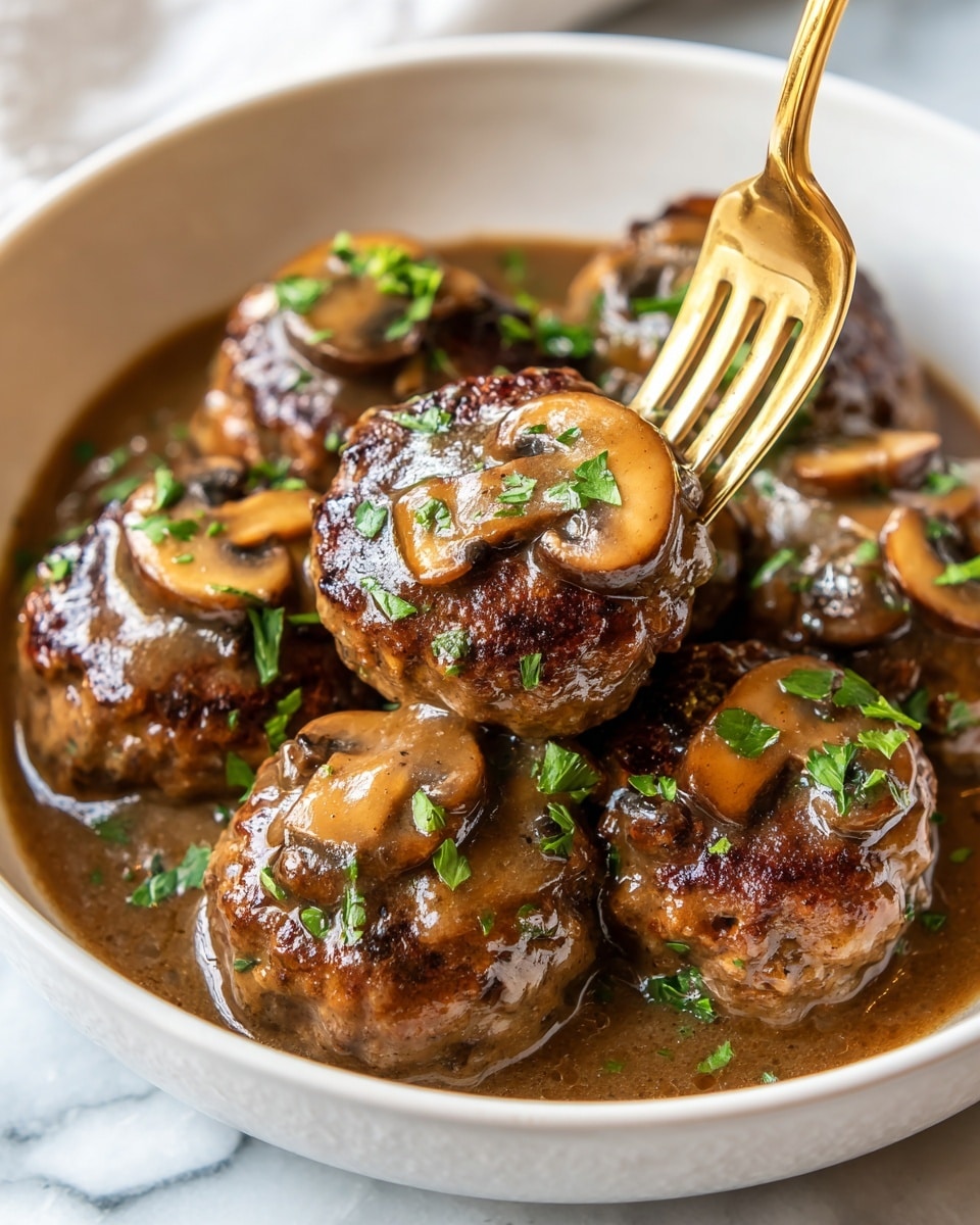 Easy Salisbury Steak Recipe - Recipe Image