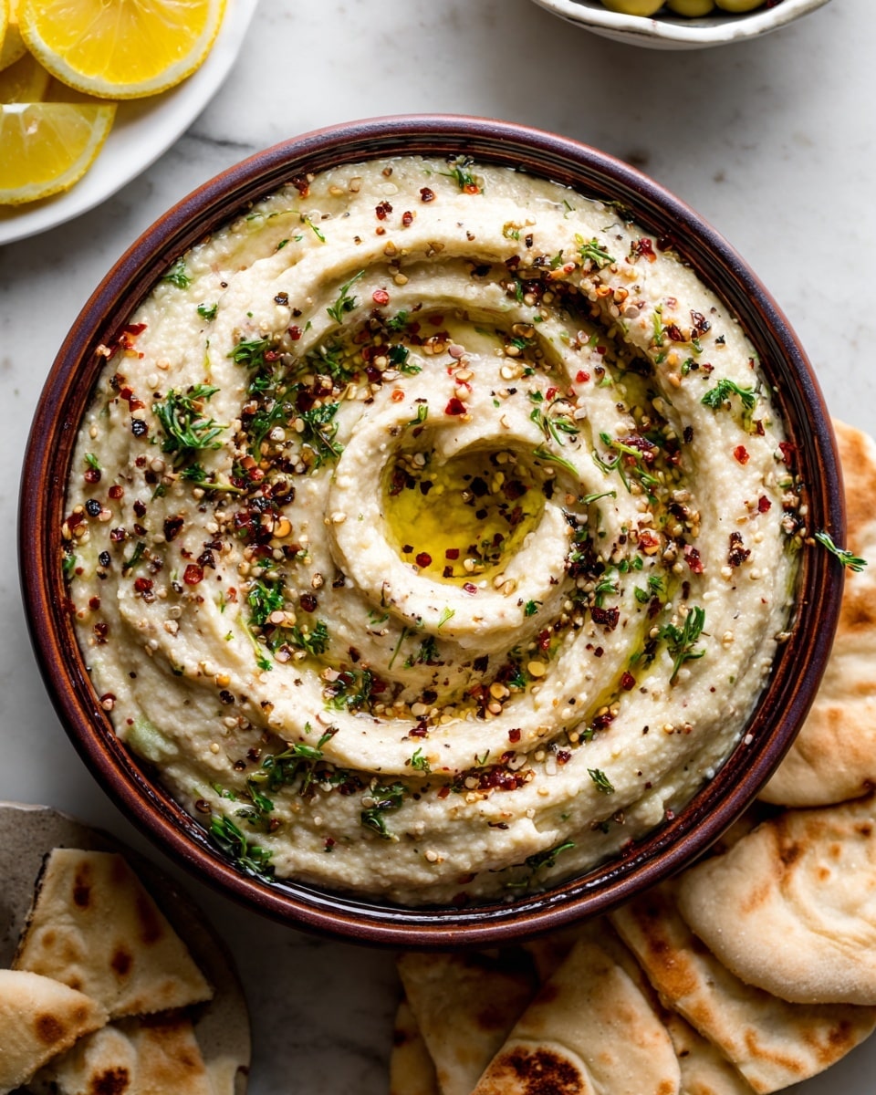 Easy Skordalia (Greek Garlic Dip) Recipe - Recipe Image