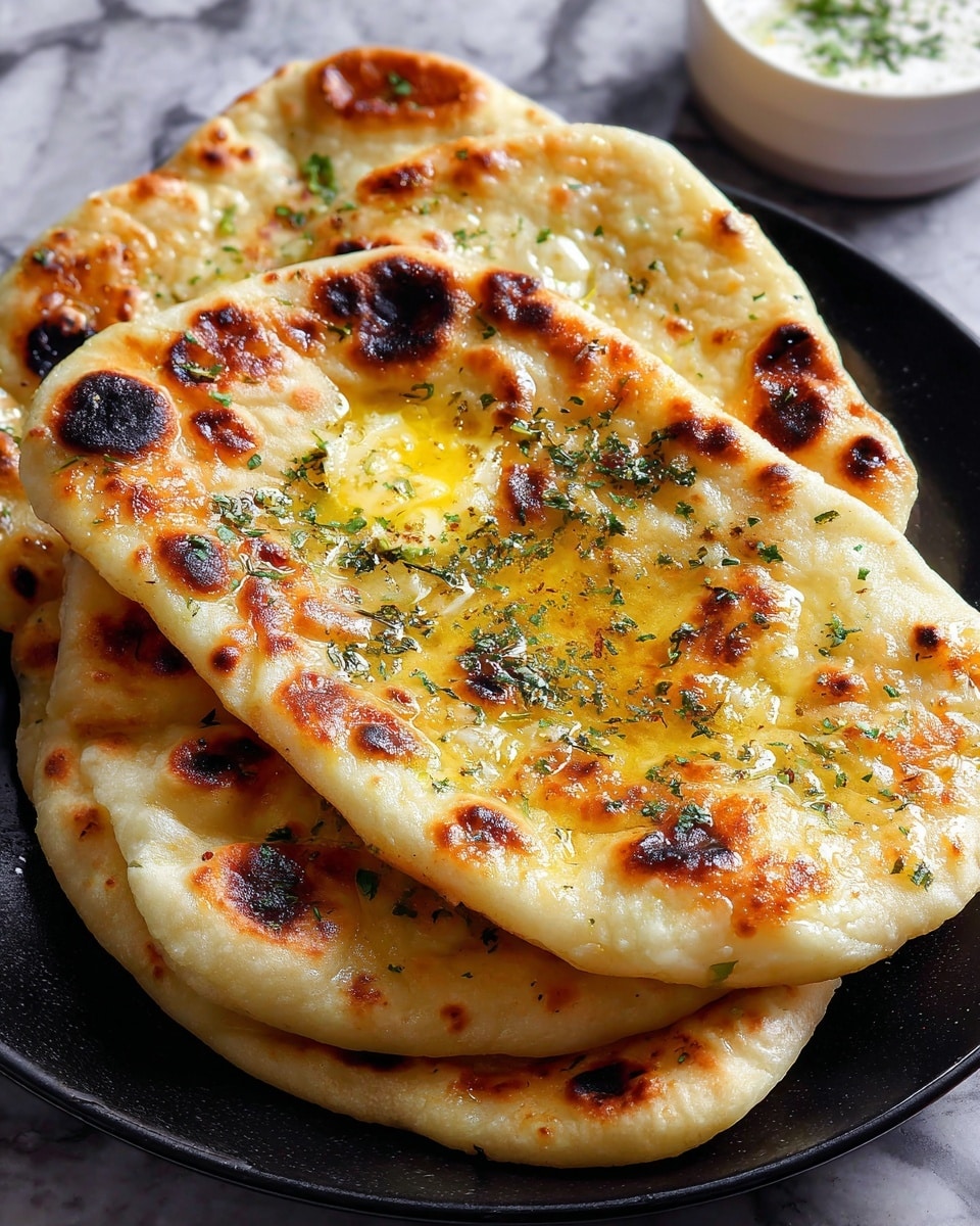 Easy Homemade Naan Bread Recipe - Recipe Image