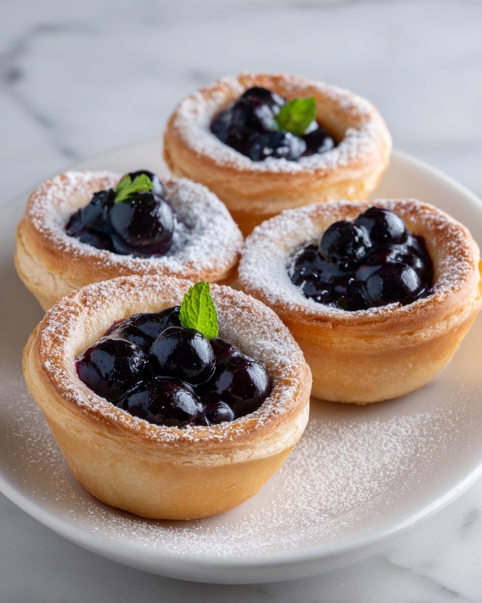 Wild Blueberry Ricotta Sweet Buns Recipe - Recipe Image