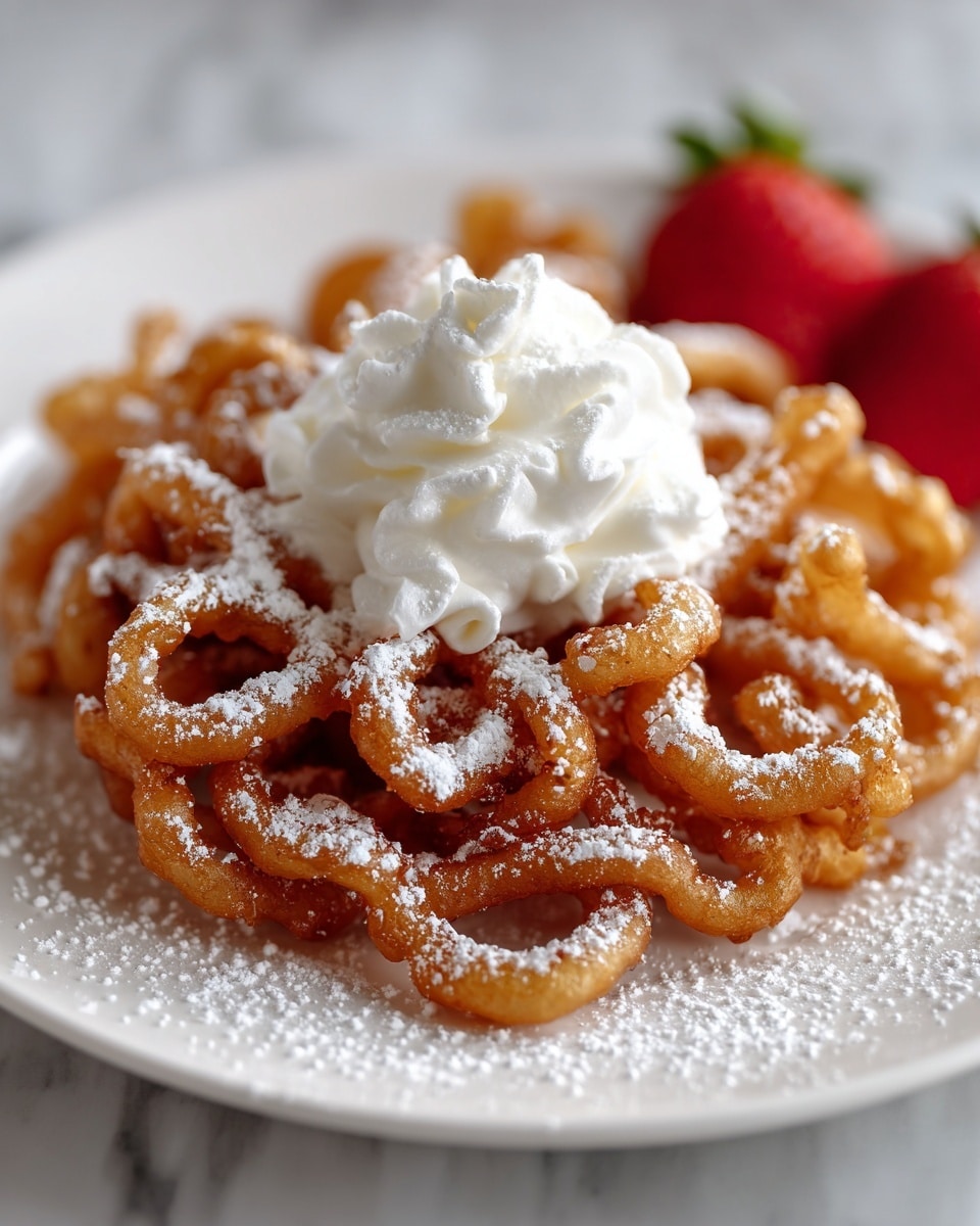 Sweet Whirlwind Fairground Funnel Cakes Recipe - Recipe Image