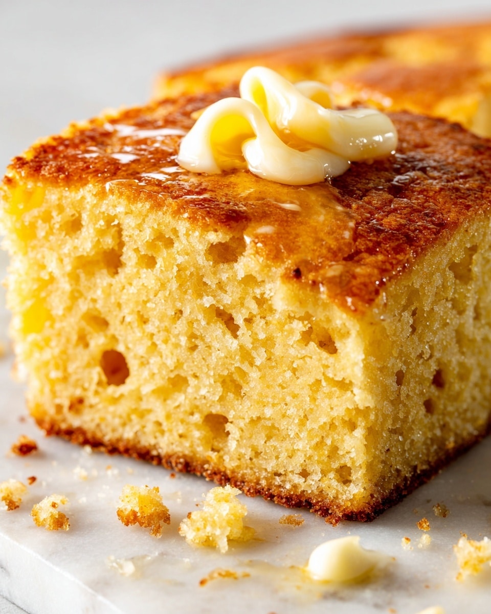 Golden Sweet Cornbread Recipe - Recipe Image