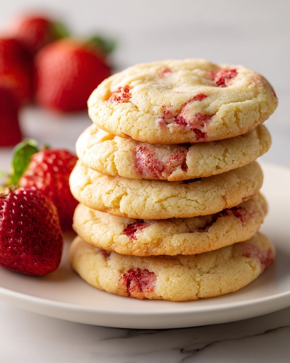 Very Strawberry Protein Cookies Recipe - Recipe Image