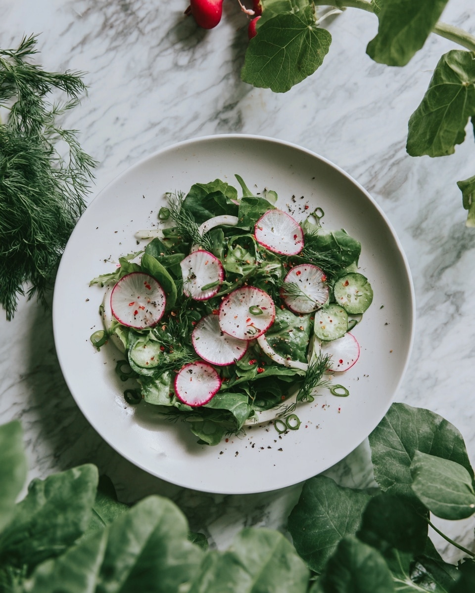 Radish and Fennel Salad with Lemon Dressing Recipe - Recipe Image