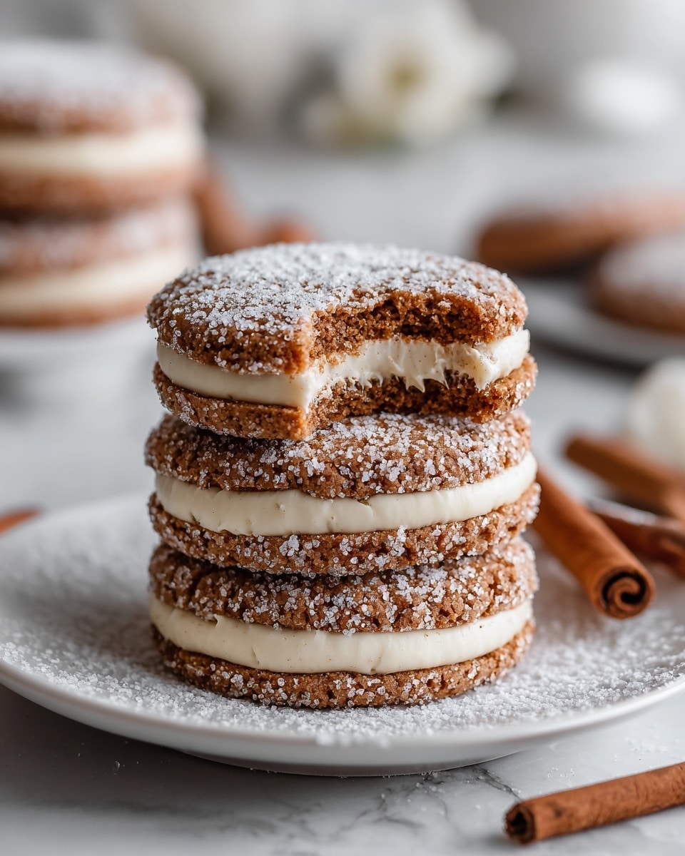 Cheesecake Stuffed Churro Cookies Recipe - Recipe Image