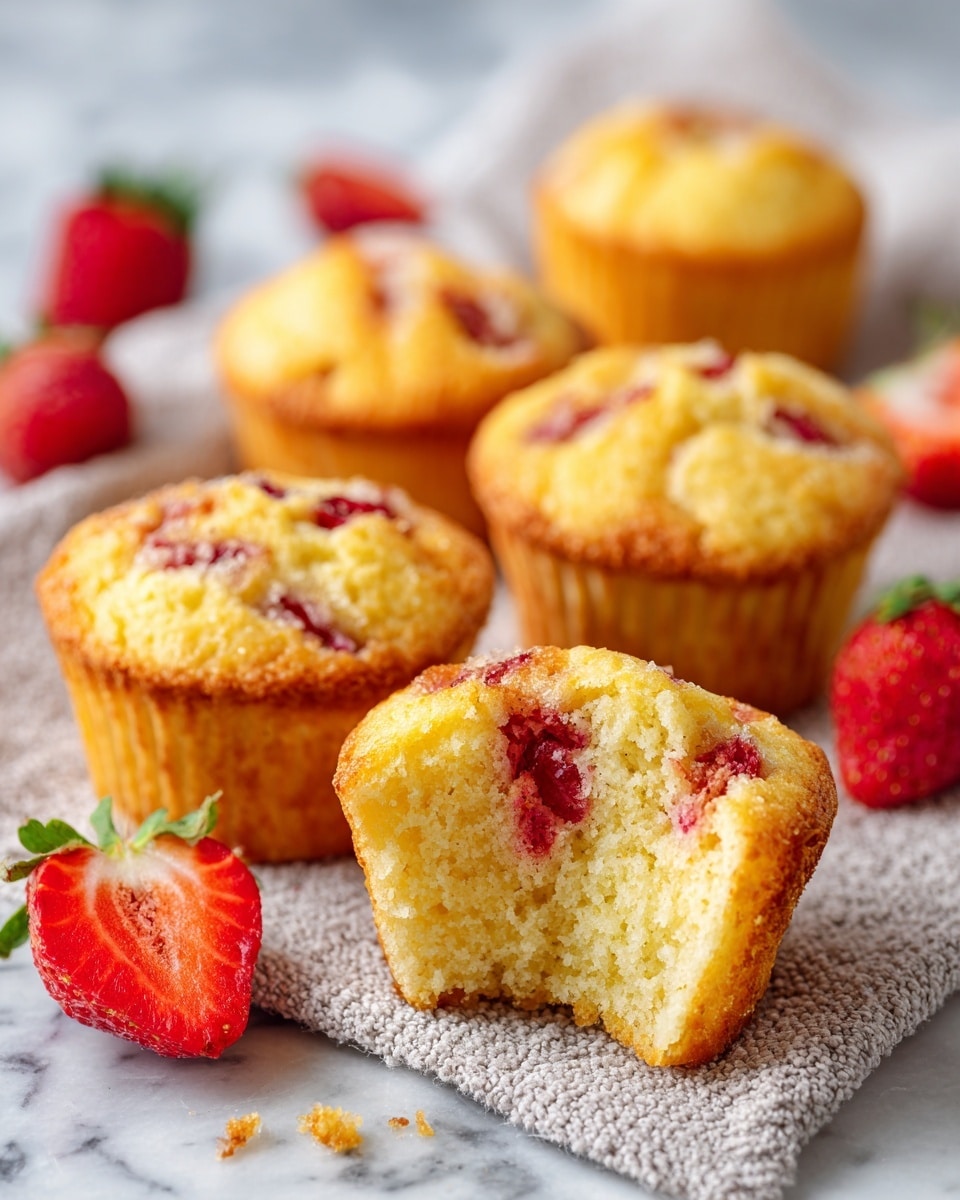 Strawberry Banana Muffins Recipe - Recipe Image