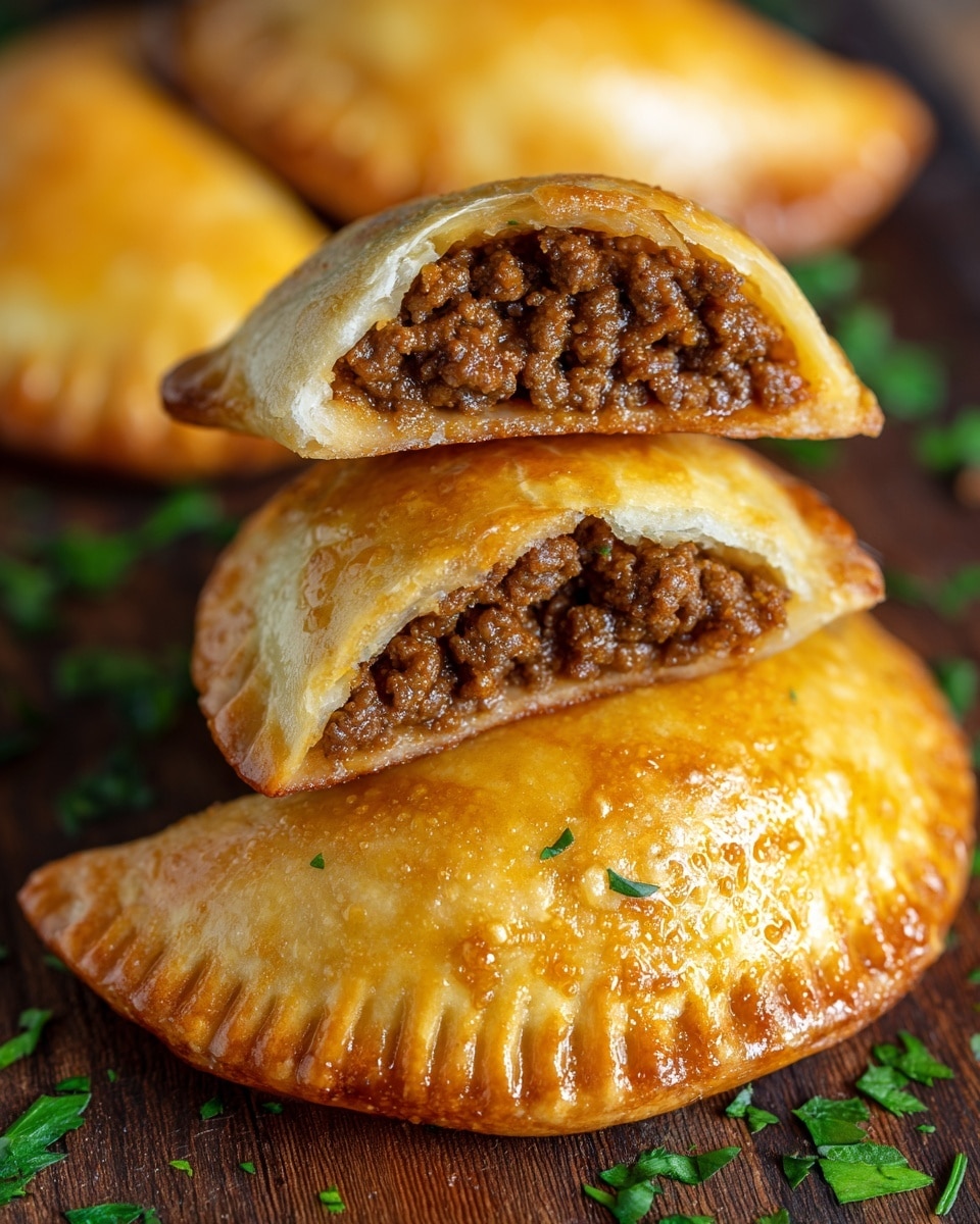 Beef & Cheese Empanadas Recipe - Recipe Image