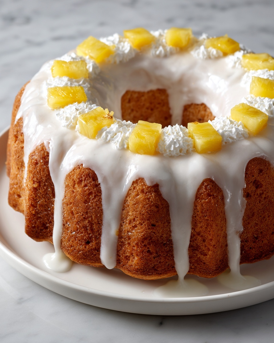 Pina Colada Pound Cake Recipe - Recipe Image
