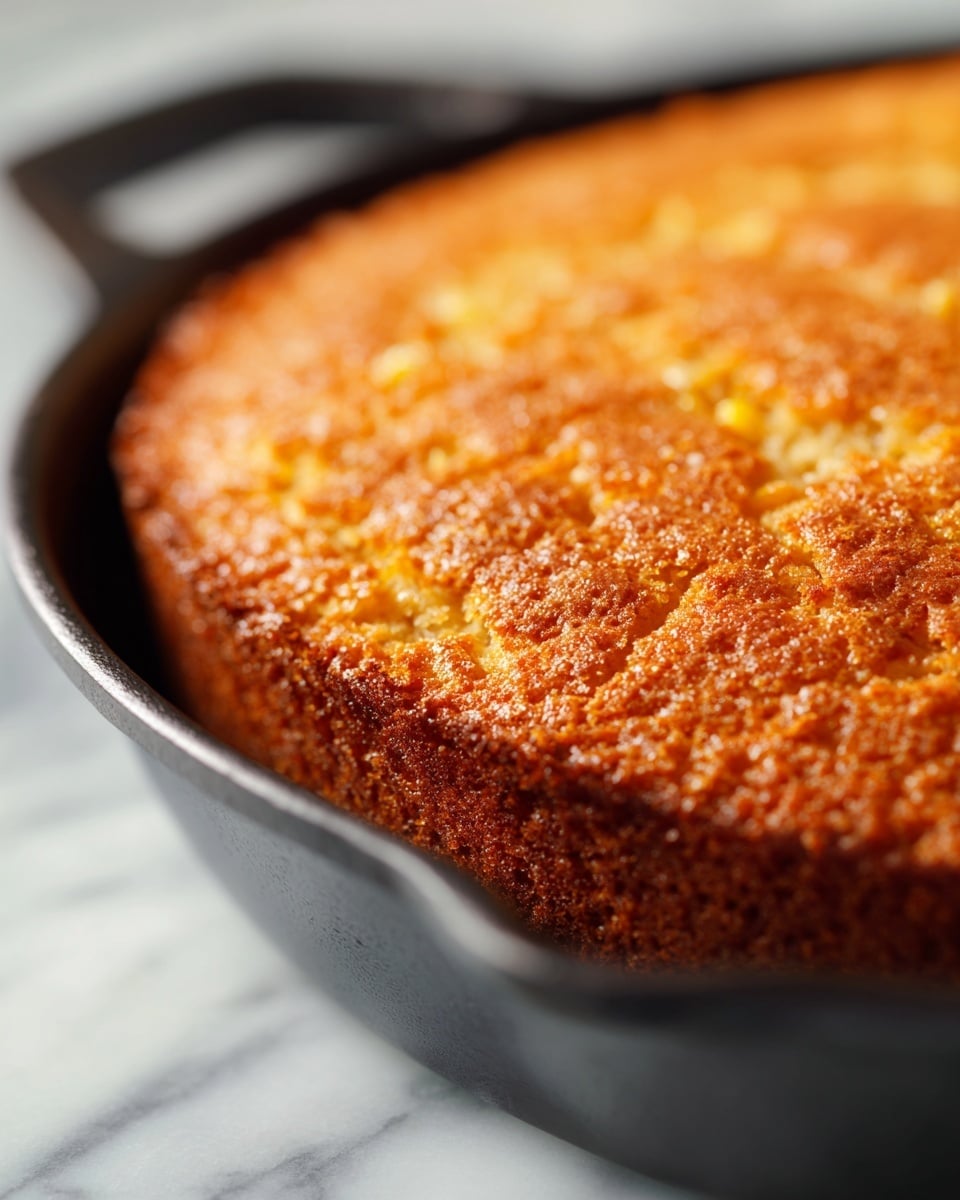 Mexican Cornbread with Cheddar, Jalapeños, and Corn Recipe - Recipe Image