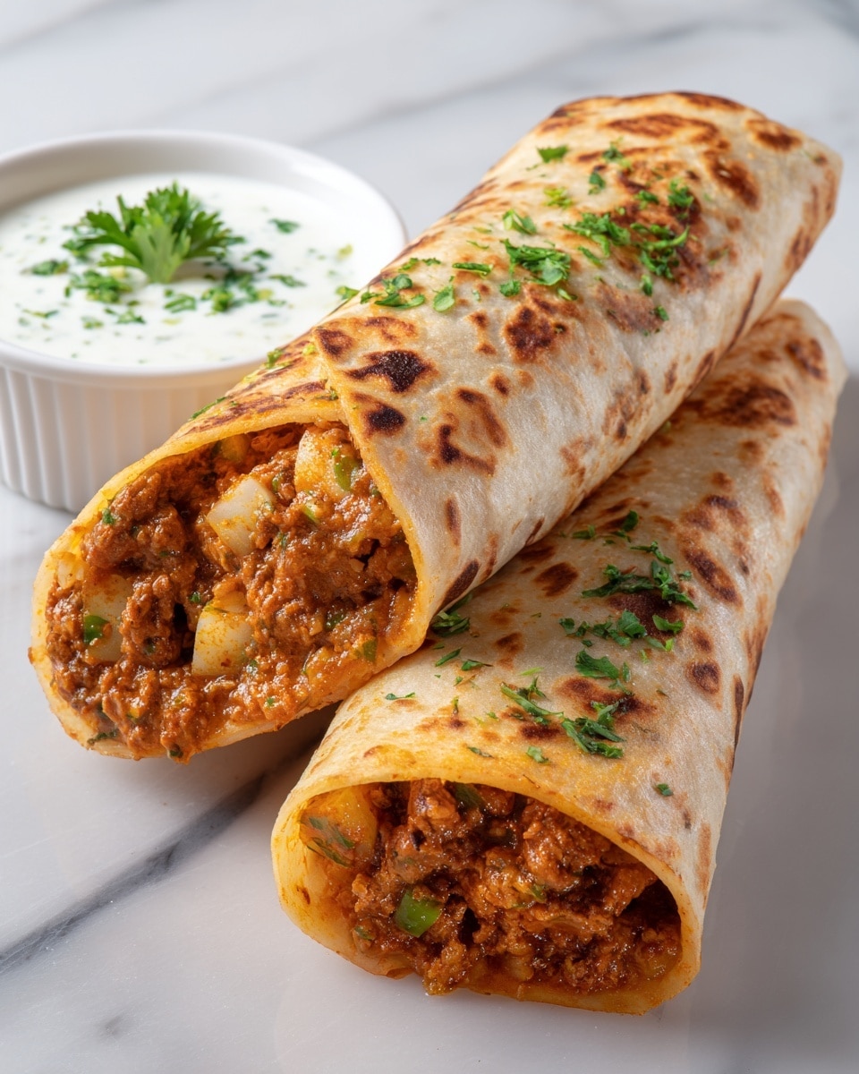 Chile Colorado Burritos Recipe - Recipe Image