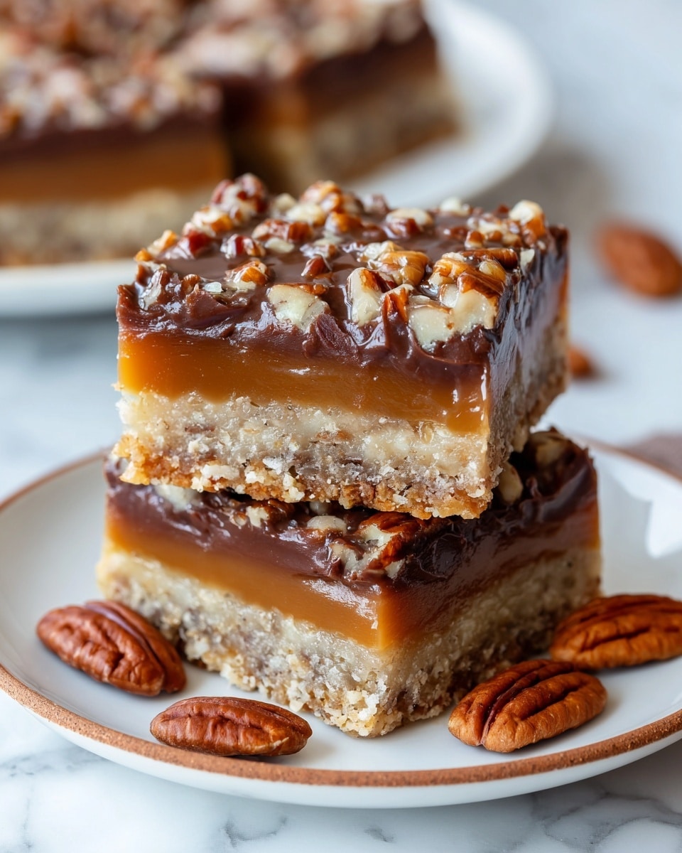 Turtle Bars Recipe - Recipe Image