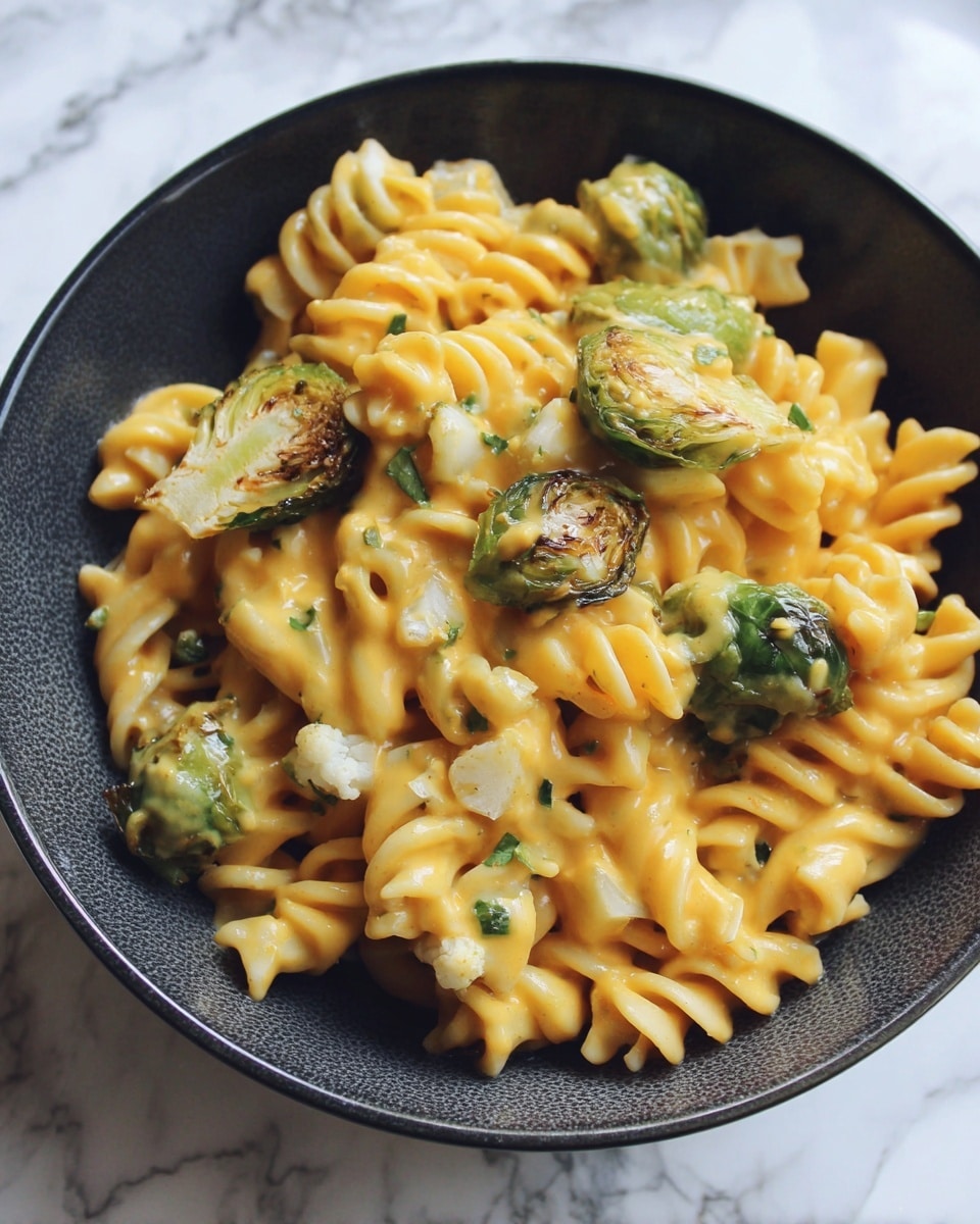 Pumpkin Mac and Cheese with Roasted Veggies Recipe - Recipe Image