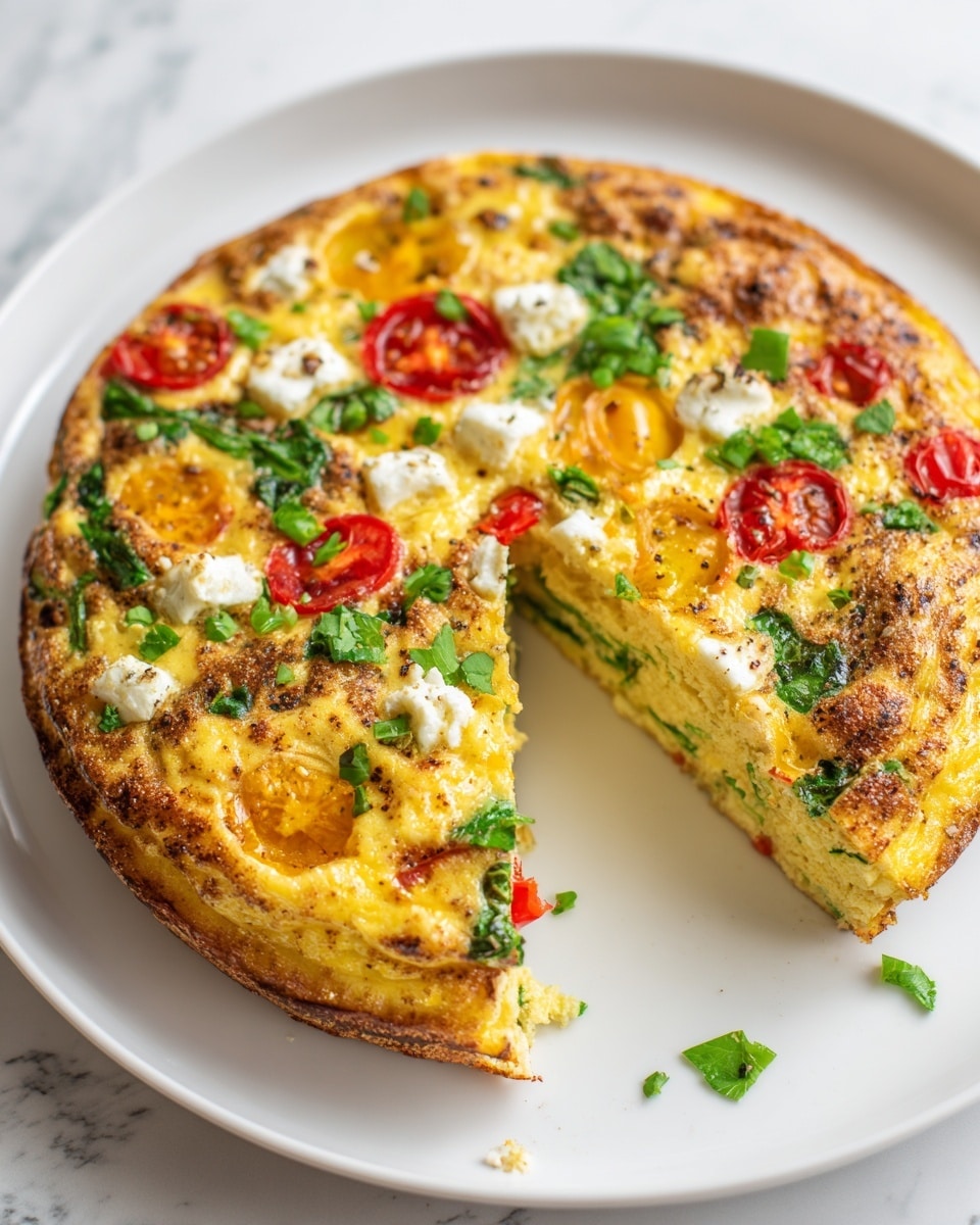 Air Fryer Frittata Recipe - Recipe Image