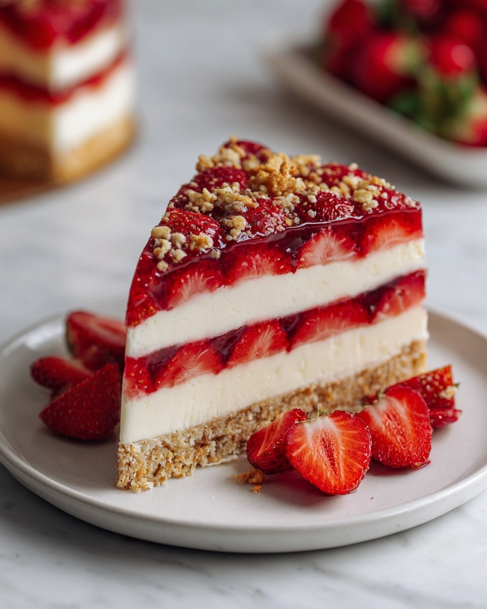Homemade Strawberry Crunch Recipe - Recipe Image