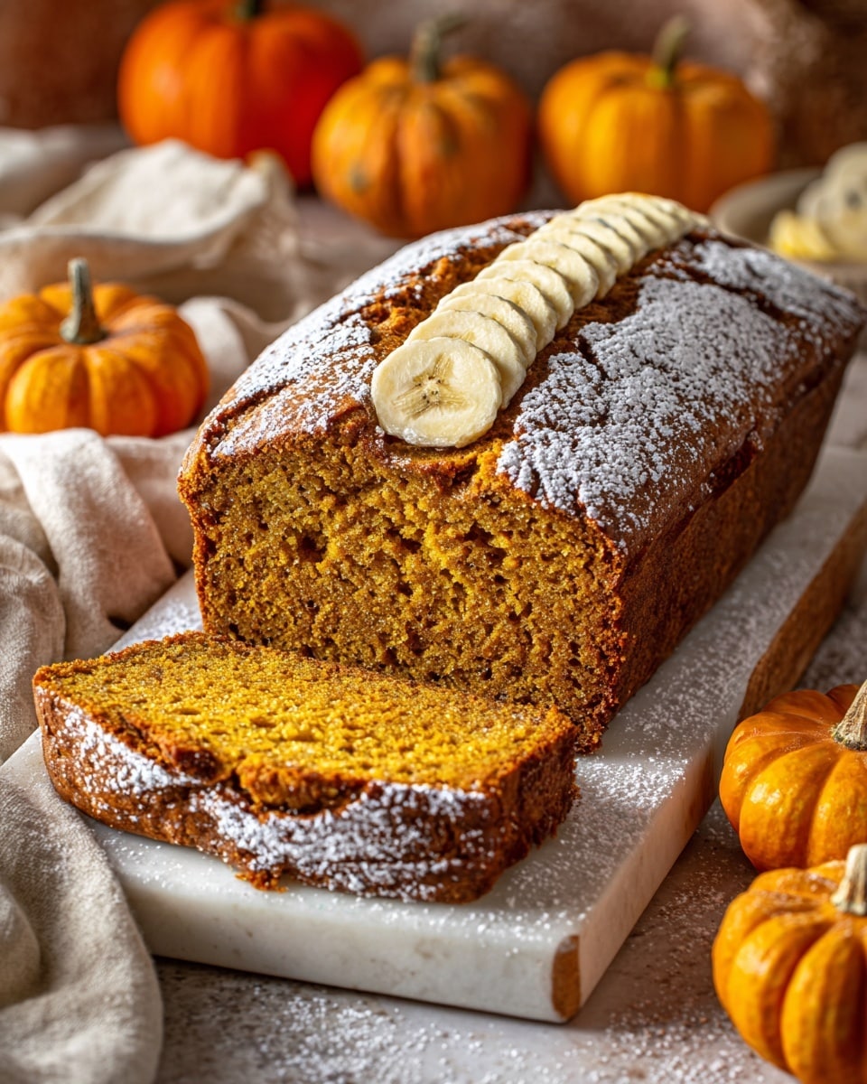Pumpkin Banana Bread Recipe - Recipe Image