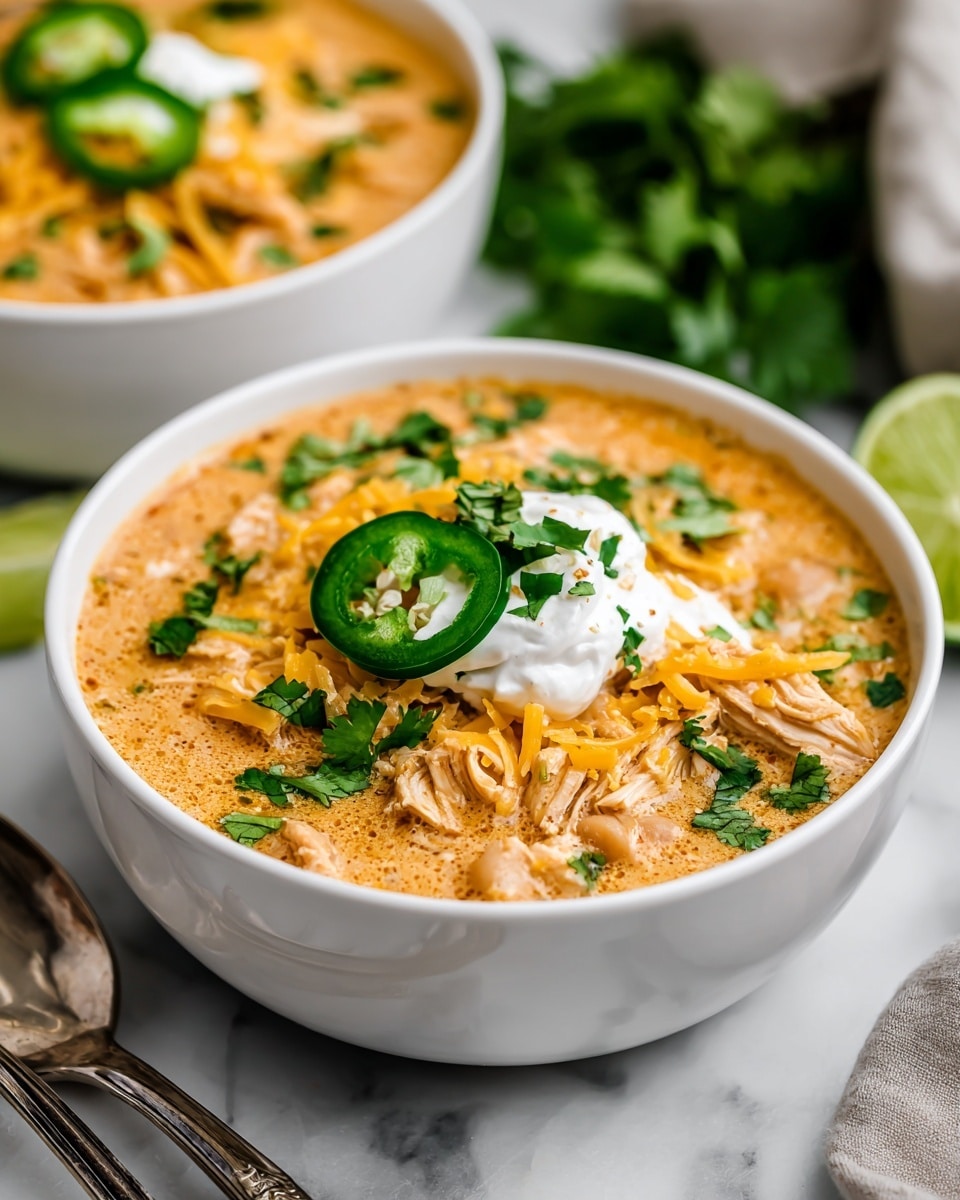 Creamy White Chicken Chili Recipe - Recipe Image