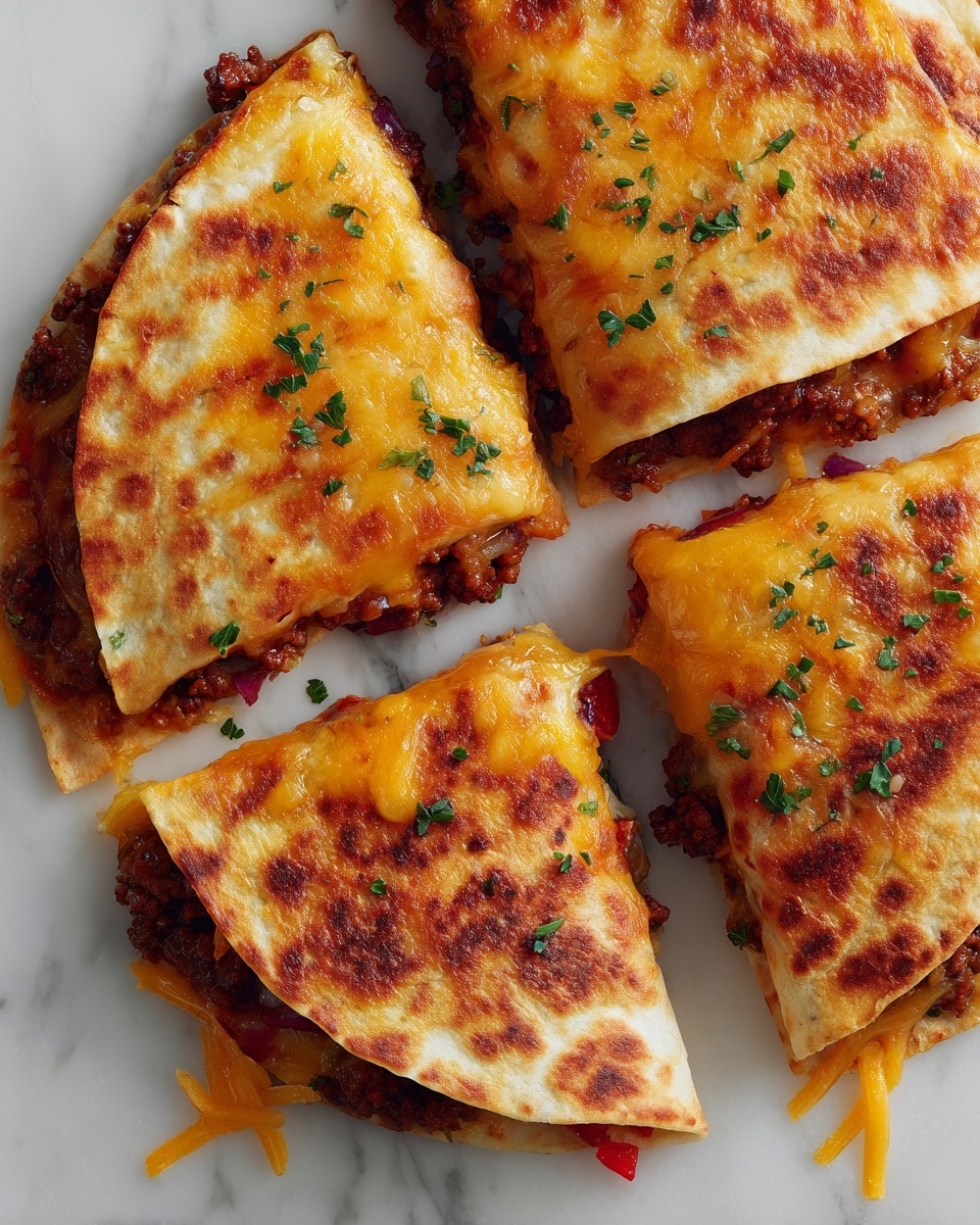 Loaded Cheesy Pocket Tacos Recipe - Recipe Image