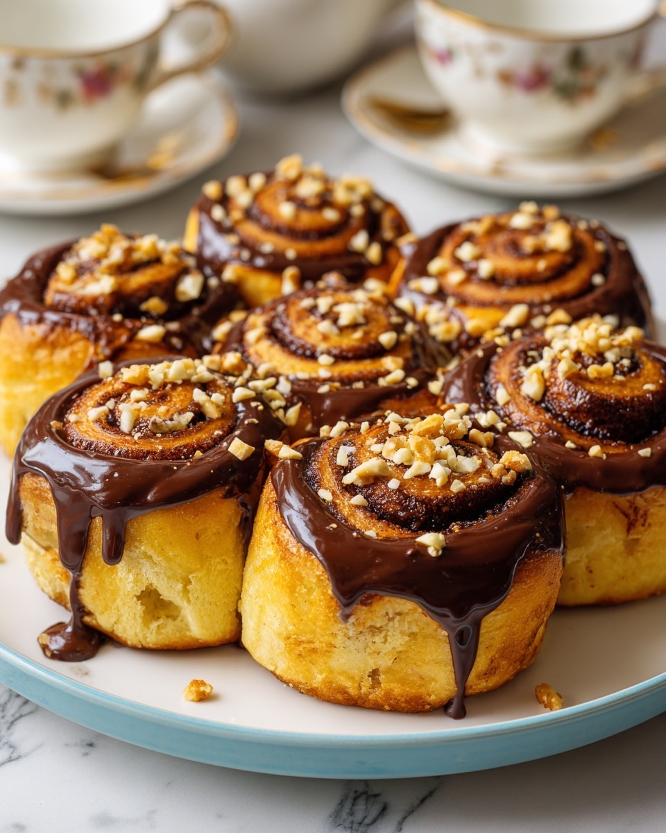 Twist & Shout Chocolate Hazelnut Rolls Recipe - Recipe Image
