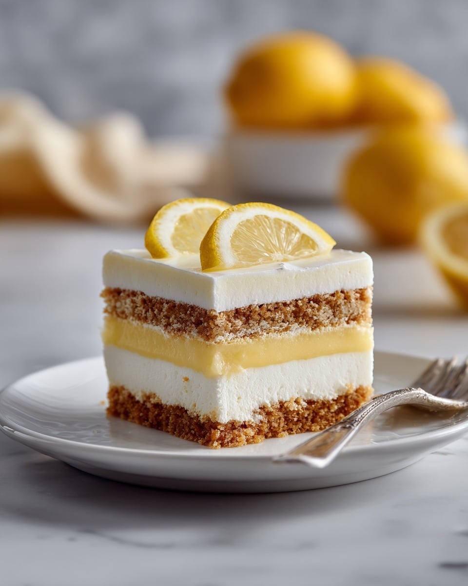Lemon Icebox Cake Recipe - Recipe Image