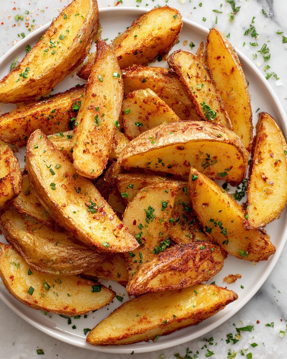 Roasted Potato Wedges Recipe - Recipe Image