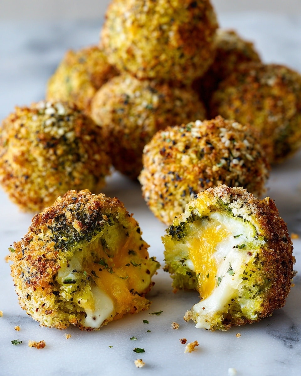 Baked Broccoli Cheese Balls Recipe - Recipe Image