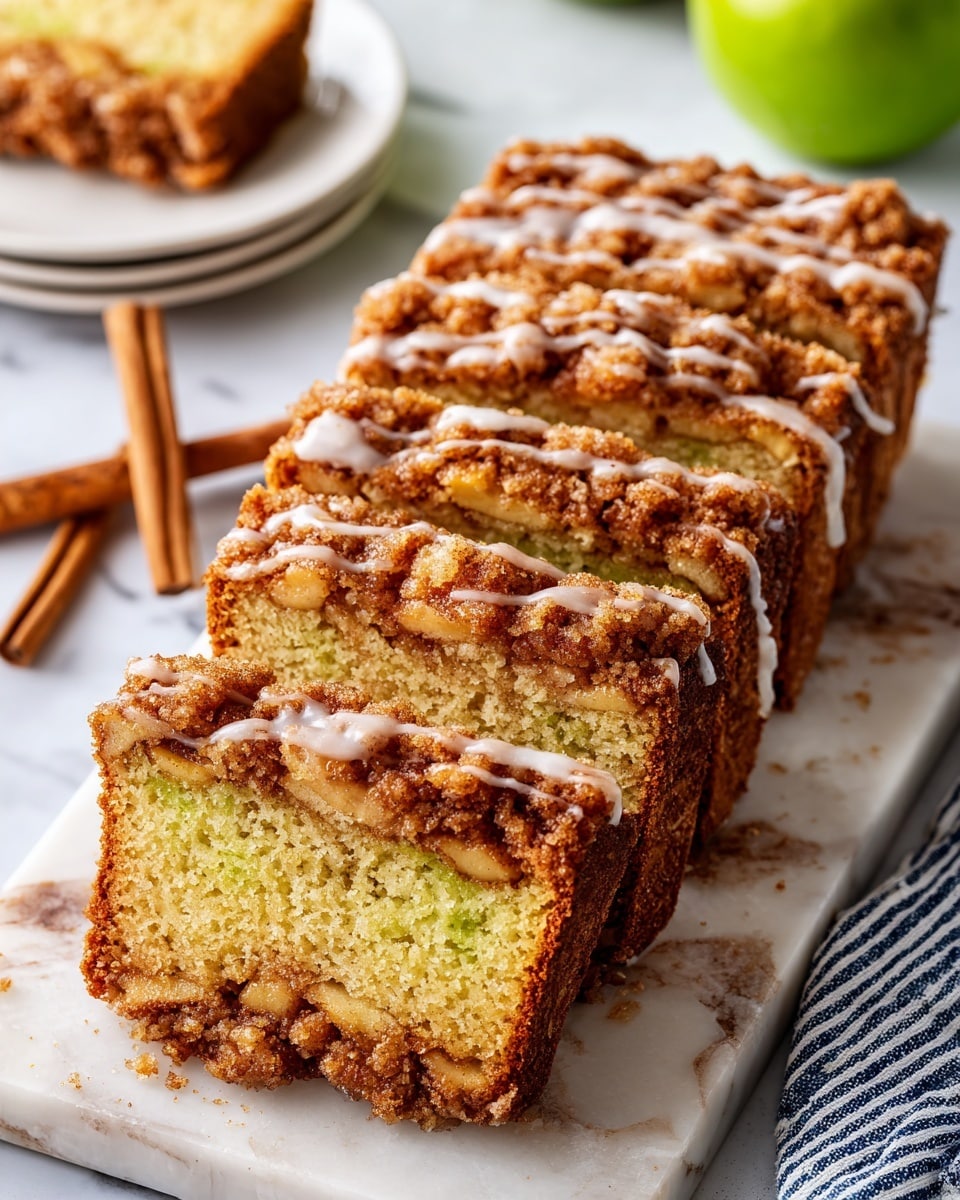 Homemade Apple Cinnamon Swirl Loaf Recipe - Recipe Image