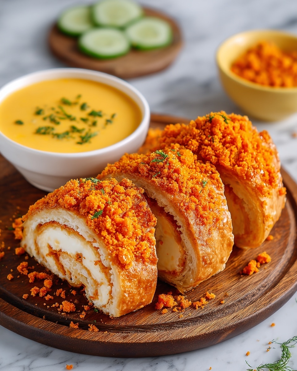 Cheesy Chicken Taco Pockets Recipe - Recipe Image