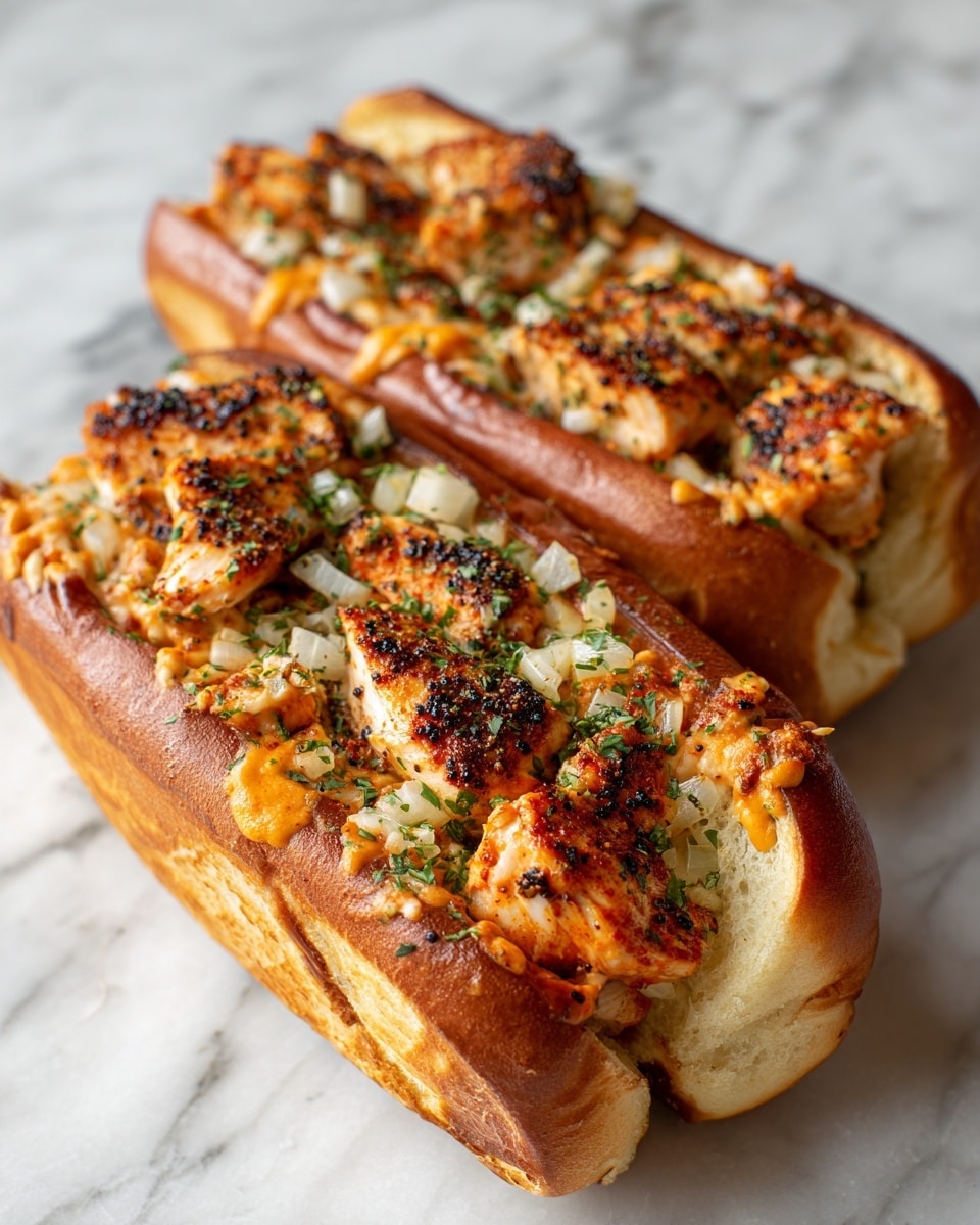 Chicken Cheese Steak Sandwiches Recipe - Recipe Image